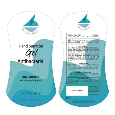 100 mL (Hand Sanitizer 100 mL Bottle Label Front   Back)